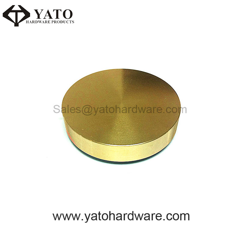 CNC Machining and Polished Brass Cap