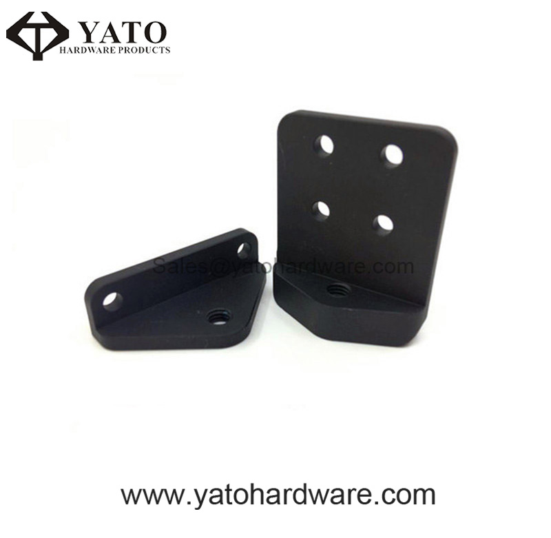 Black Anodized Aluminum Braket